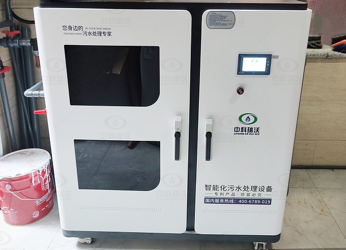 潍坊市可恩口腔诊所小型医疗污水处理设备安装调试完成！